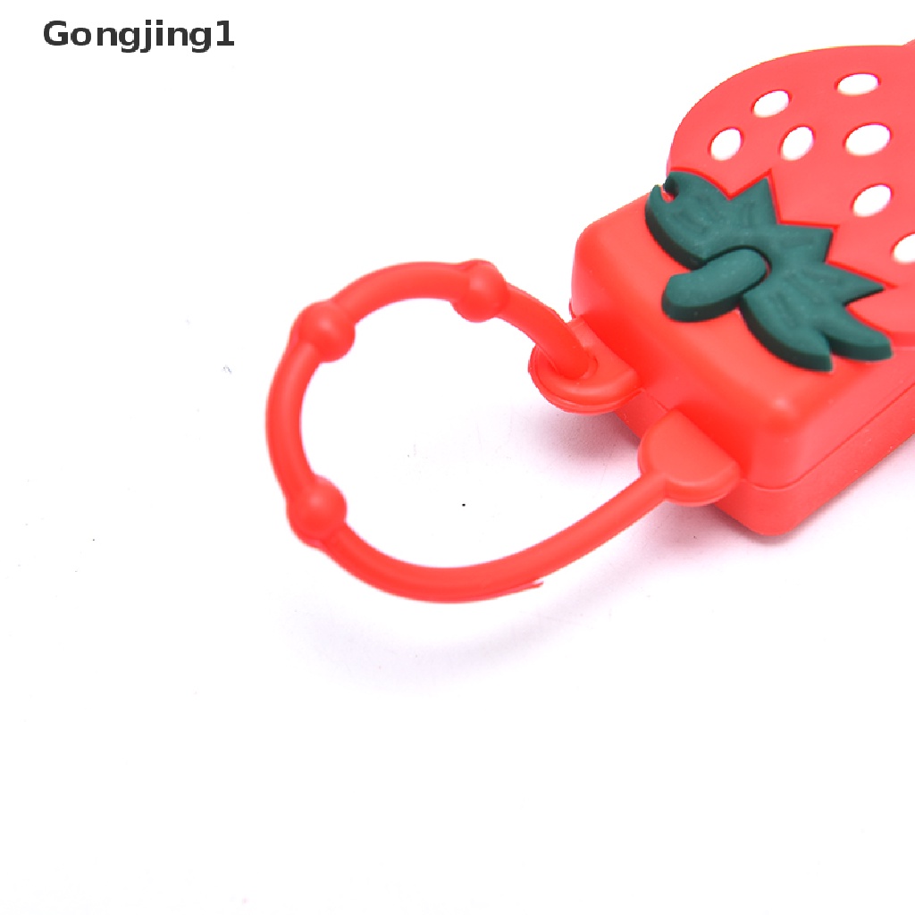 Gongjing1 Holder Botol Hand Sanitizer / Sabun Mandi Bayi Bahan Silikon Portable