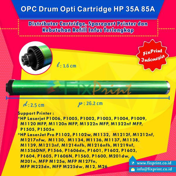 OPC Drum Toner Cartridge Opti CF279A 79A Printer HP Pro M12a M12w M26a