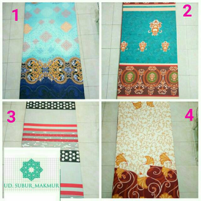 Kasur Busa Lipat Dacron Uk. 180x90x5cm