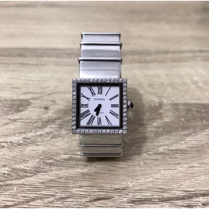 Jam Tangan Chanel etache mademoiselle authentic preloved jam wanita original 2nd