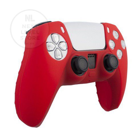 PS 5 Joystick Silicone Case Thumb Grip PS5 Controller Premium - Merah