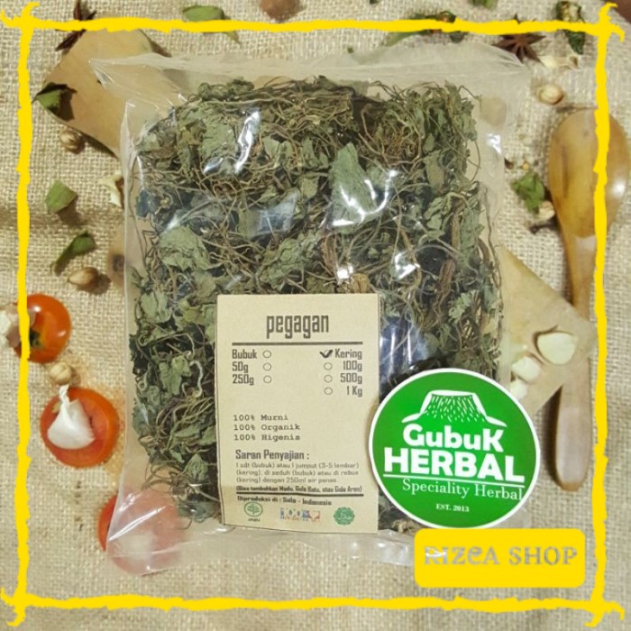 

PEGAGAN KERING 50 GRAM - Centella Asiatica - MURNI - JSR EXPORT RIZ