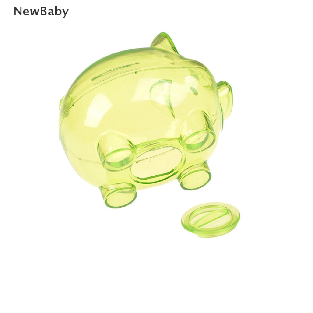 Celengan Piggy Bank Desain Babi Bahan Plastik Untuk Anak Kecil