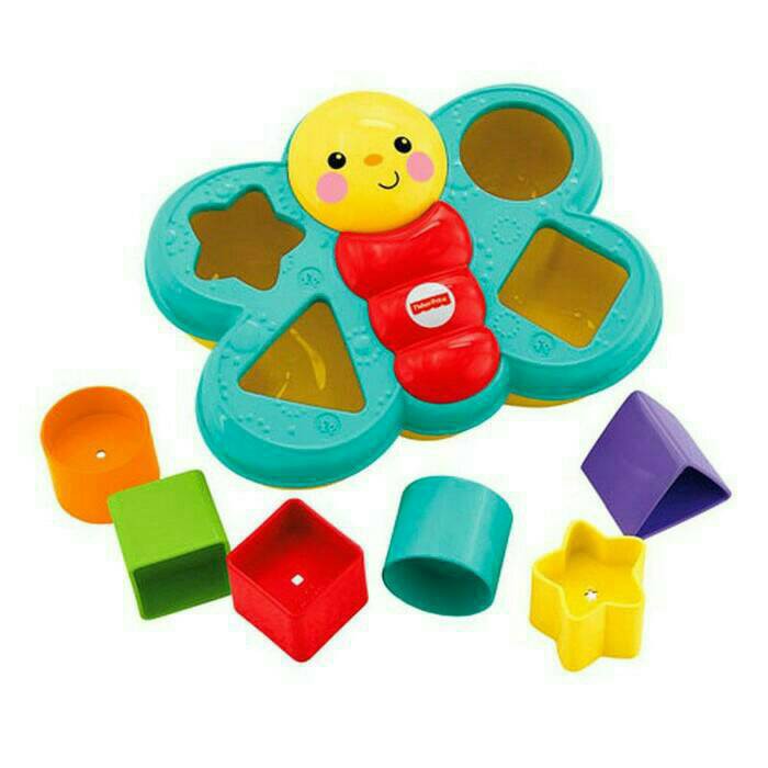 Fisher Price Butterfly Shape Sorter - Mainan edukasi motorik anak anda