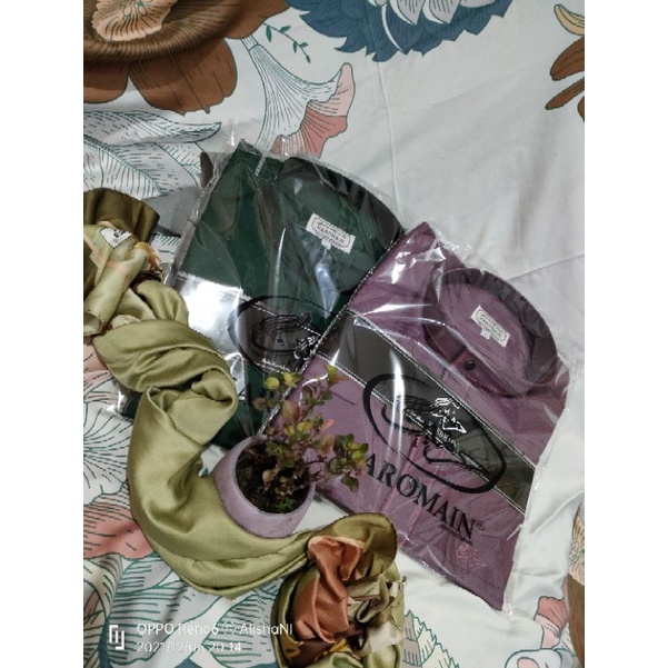 KOKO DHUHA HAROMAIN Kera Bordir Kepang (Lengan Panjang)