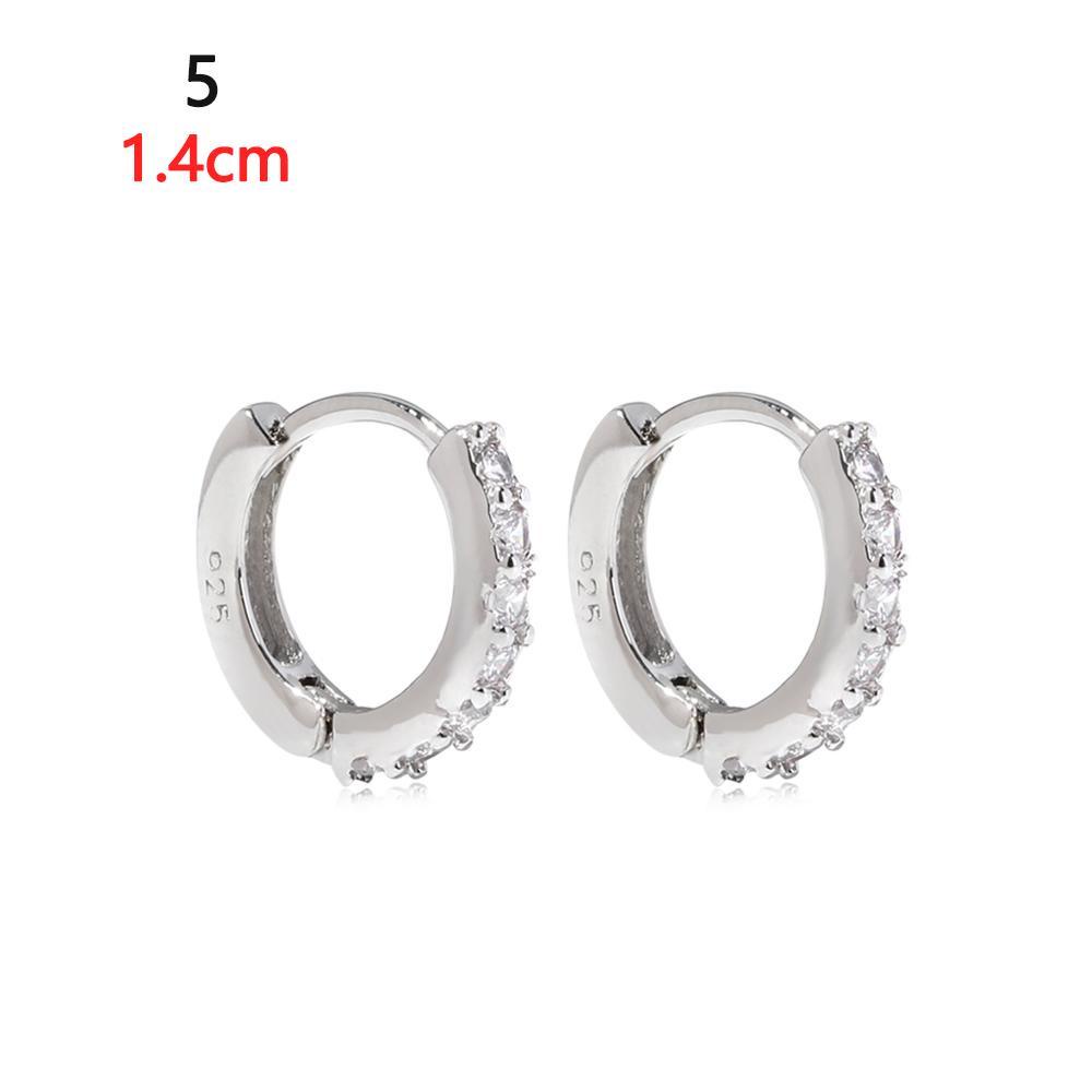 Suyo Anting Hoop Chic Pesta Fashion Hadiah Perhiasan Geometris