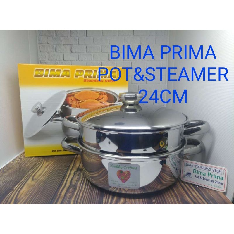 BIMA PRIMA POT STEAMER 24 CM PANCI KUKUS