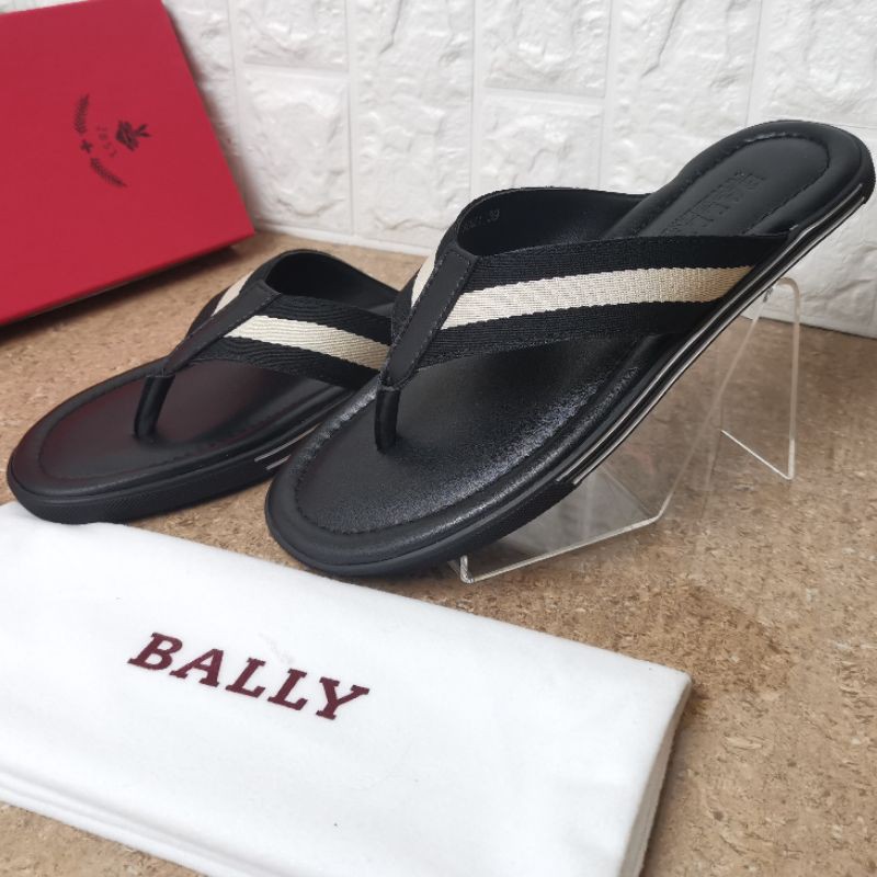 sandal bally sandal pria jepit slippers cowok mirror kulit