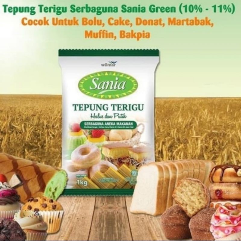 

tepung terigu sania 1 kg