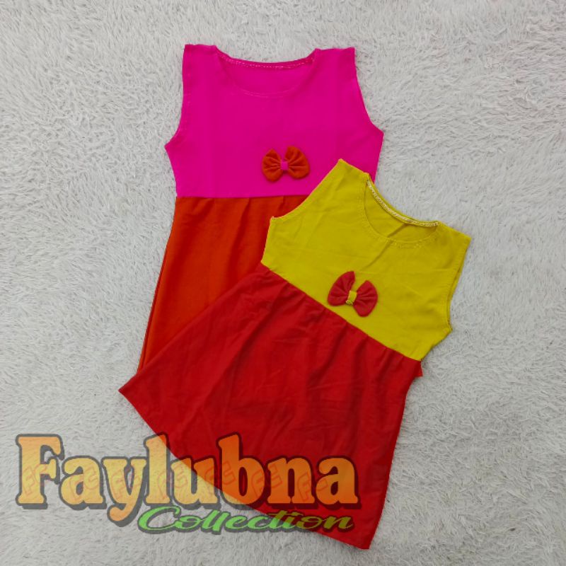 DRESS ANAK PEREMPUAN 1-1,5 TAHUN / DRESS KATUN ANAK / DRESS ANAK BALITA / DRESS