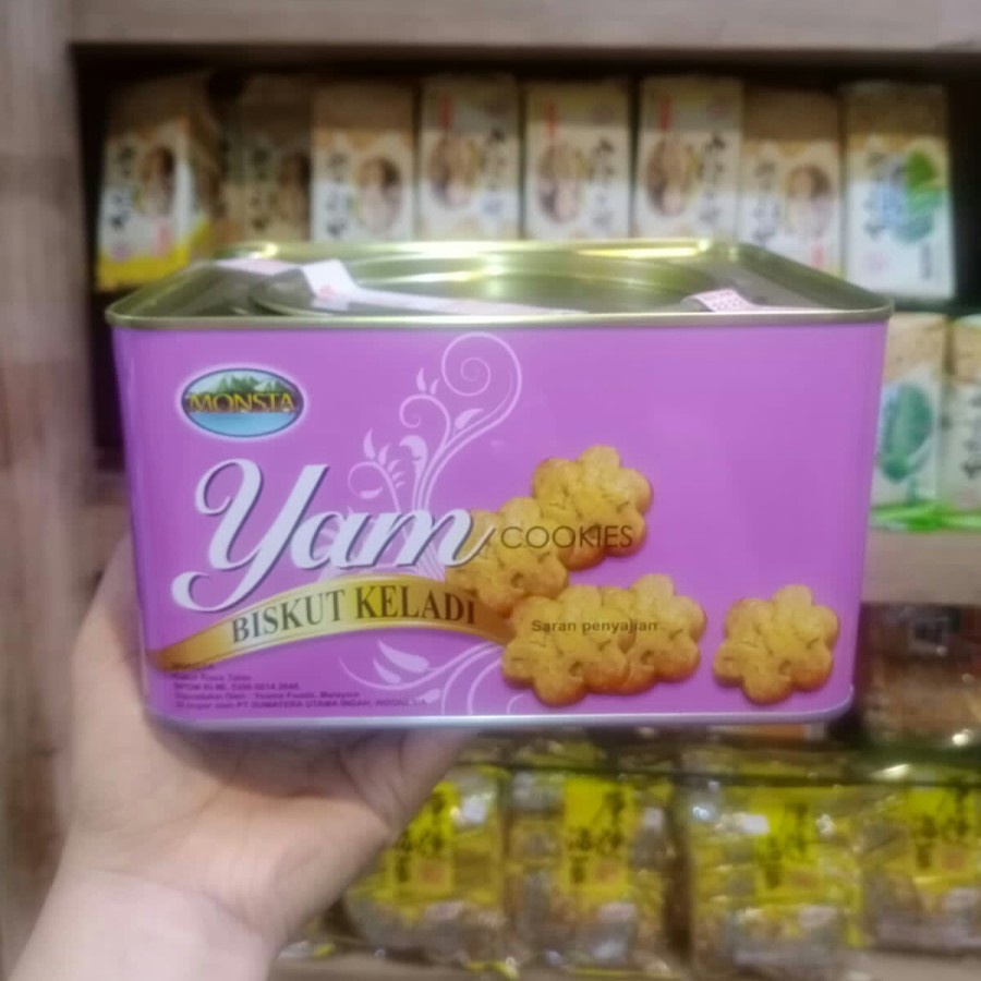 

Biscuit yam cookies 700 gr biskuit rasa talas cookies