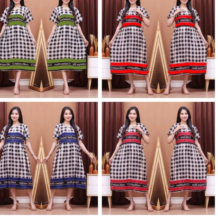 Best Seller.. Dress midi // dress Arken // midi dress // bahan santung // gamis midi // dress wanita