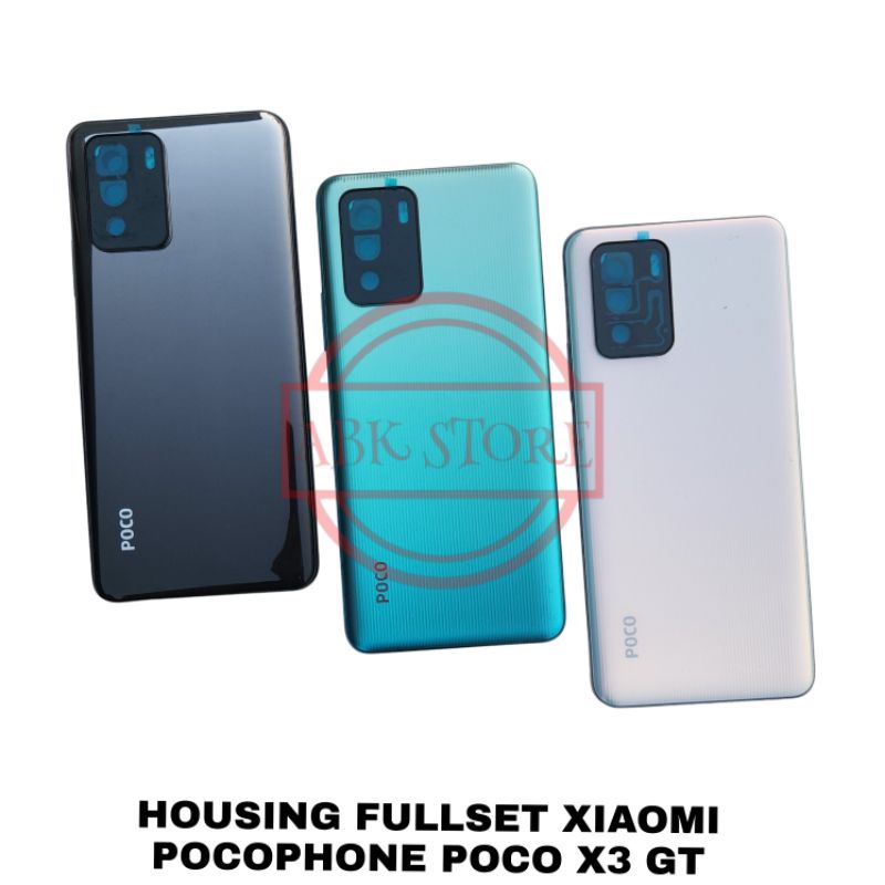 BACK CASING - KESING - HOUSING FULLSET XIAOMI POCOPHONE POCO X3 GT