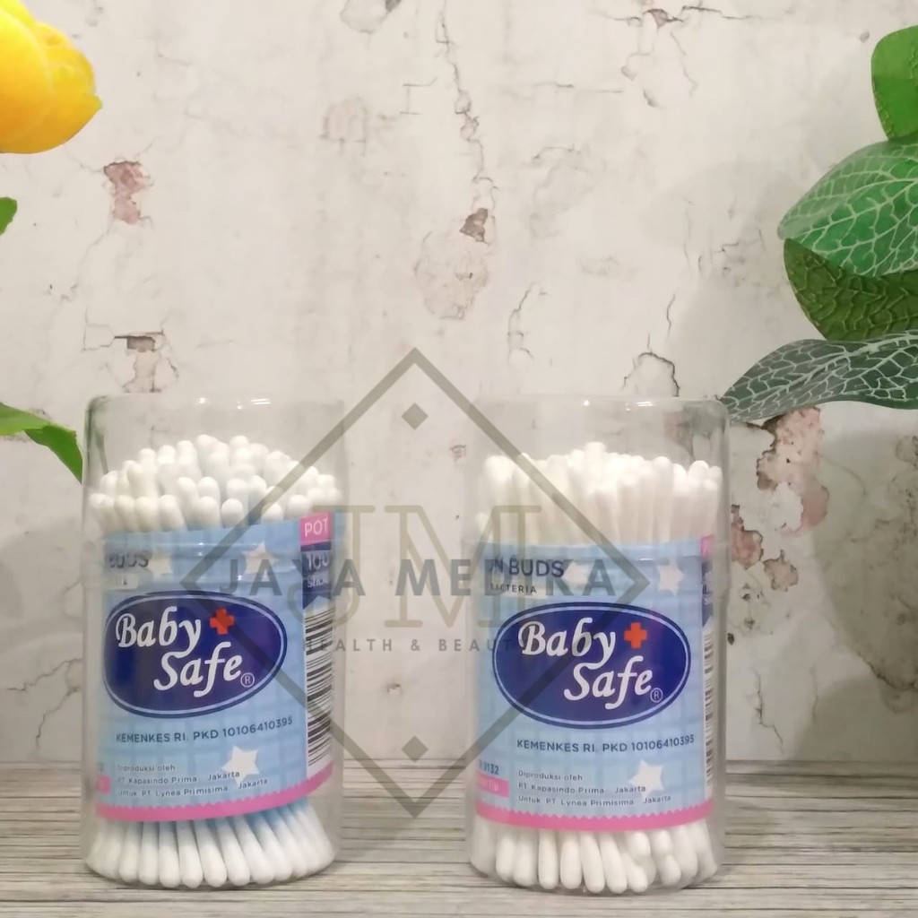 Cotton Buds Baby Safe Pot Isi 100 Small Tip Uk S