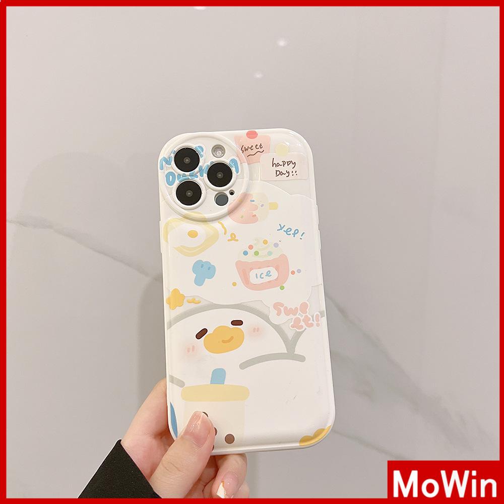 iPhone Case TPU Silicone Soft Case Airbag Shockproof Protection Camera Cute Cartoon Duck Compatible For iPhone 11 Pro Max 13 Pro Max 12 Pro Max 7Plus xr XS Max