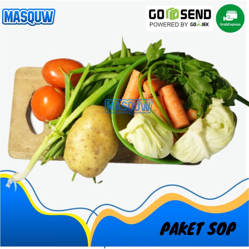 Jual Paket Sayur Sop Lodeh Asem Bening Bayem Siap Masak Lengkap