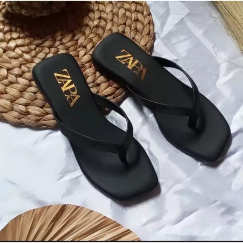 Sandal Wanita Afrishop Sandal Flat Teplek Wanita ZARA (P9D2) Sandal Heels Sandal Wanita Korea Sepatu