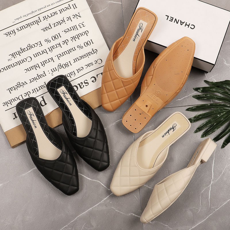 Grosir - S932 Flat Shoes Fashion Wanita / Flat Shoes Murah / Sandal Fashion / Sandal Flat Shoes