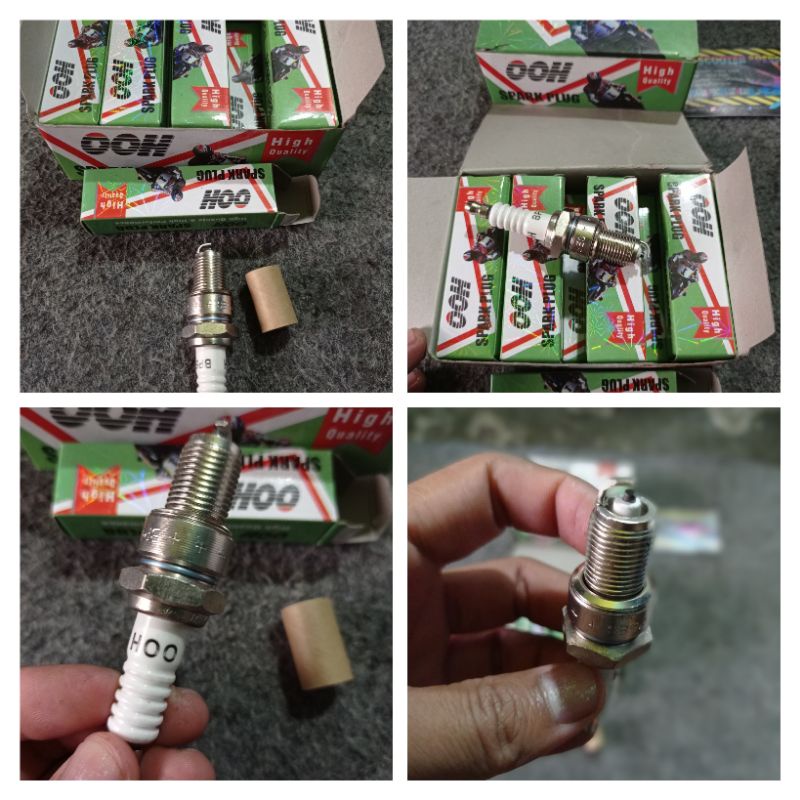 Busi vespa 2 tak all series merk ooh