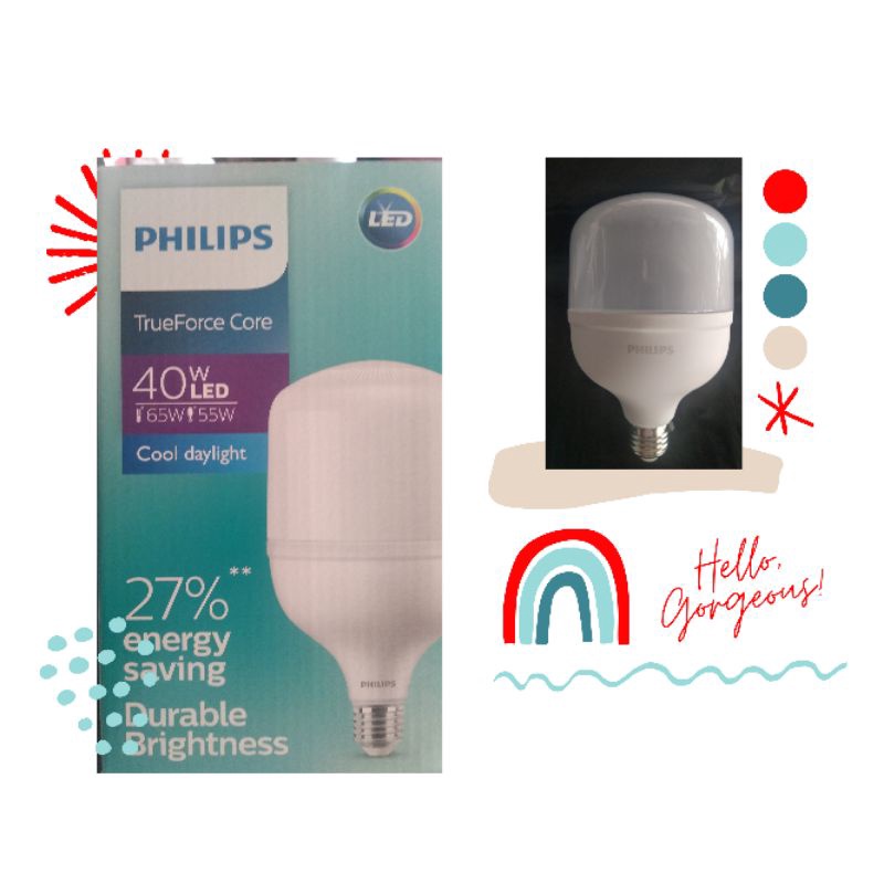 Lampu Philips LED 40 Watt