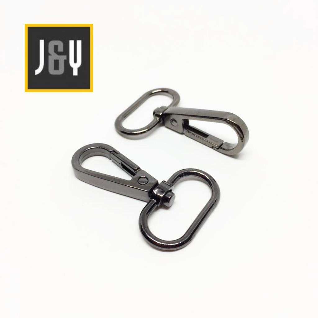 KEW-KEW KAIT TAS 2.5 CM BLACK NIKEL GKB25BN