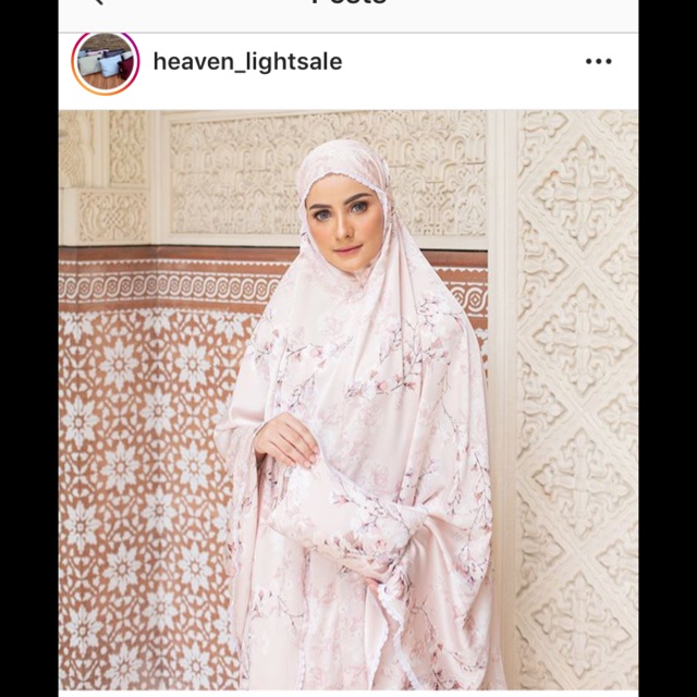 ❌TITIPAN❌ Mahira Mukena by Heaven Lights