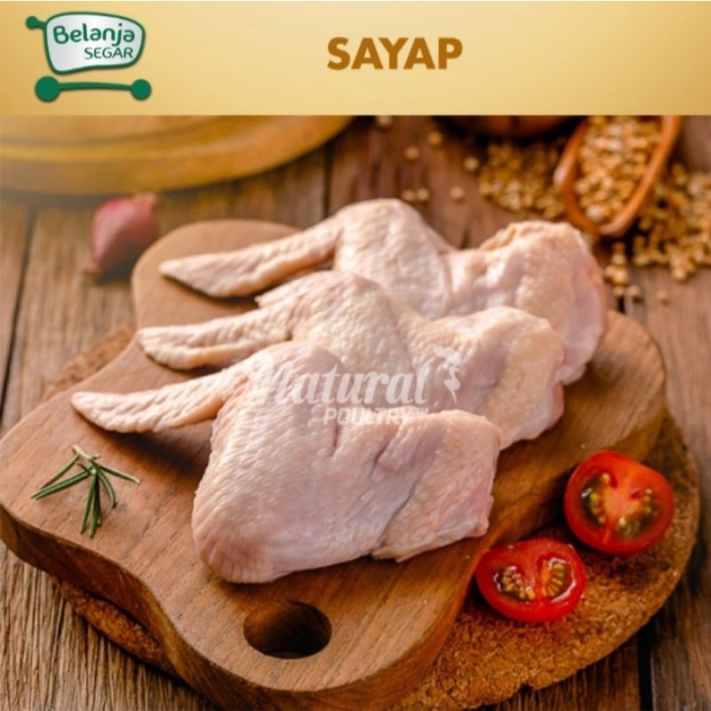 

Sayap Ayam Probiotik 500gr - Natural poultry