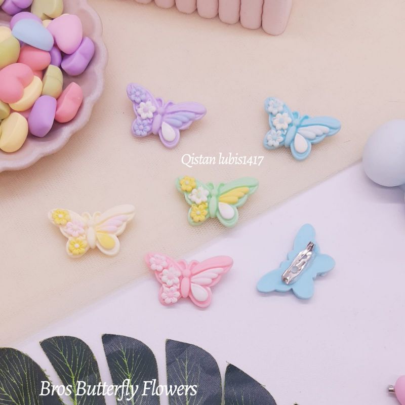 Bros Butterfly Flowers|Bros bahu|Bros Clay