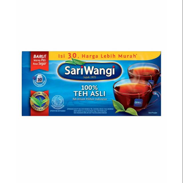 

Sariwangi Teh Hitam Asli 25 Teh Celup