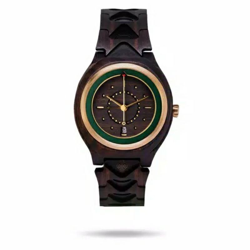 Matoa Singo Jam Tangan Kayu - Ebony