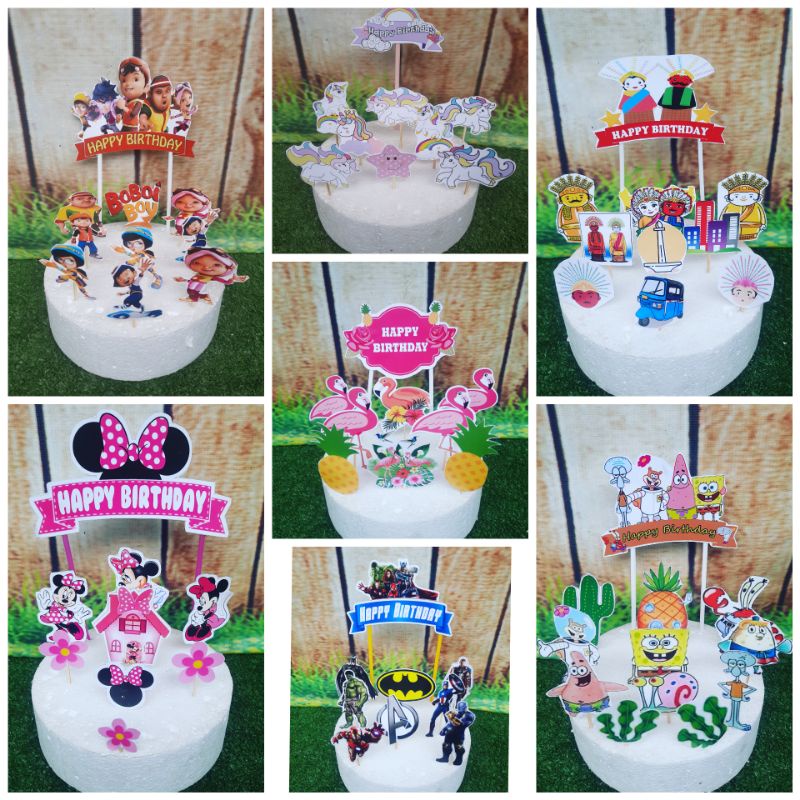 Jual Topper kue, Toper kue, Cake topper, cake toper Shopee Indonesia
