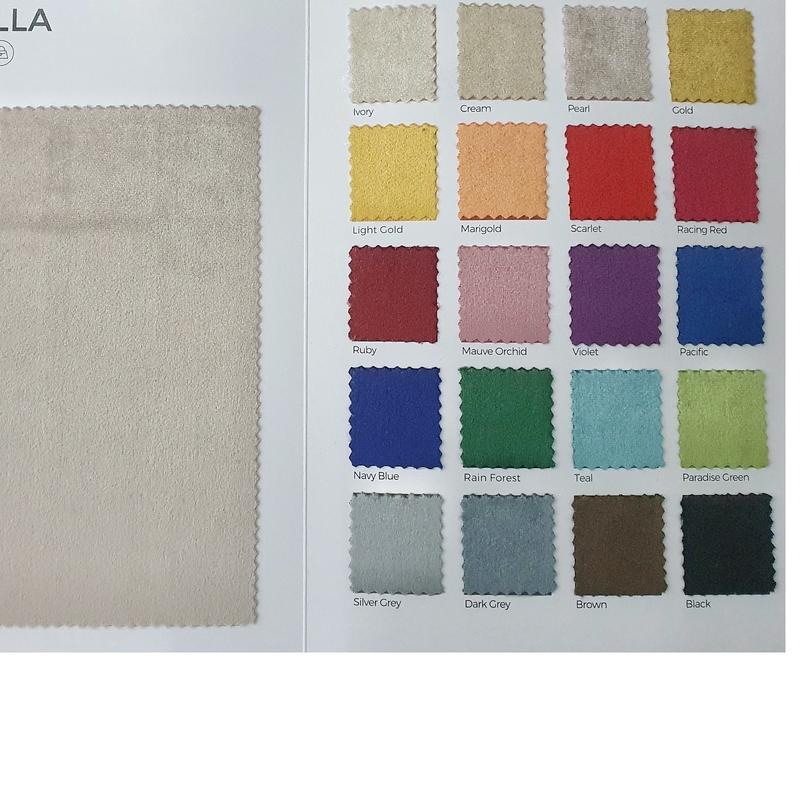 ▲ KAIN BLUDRU GLOSSY / SUEDE HALUS REGENCY - ARABELLA (SOFA, JOK, KURSI) ۝