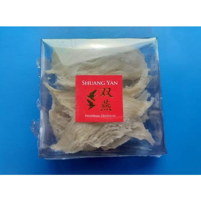 

Sarang Burung Walet Kering - Shuang Yan Premium - Patahan Besar 8 gr