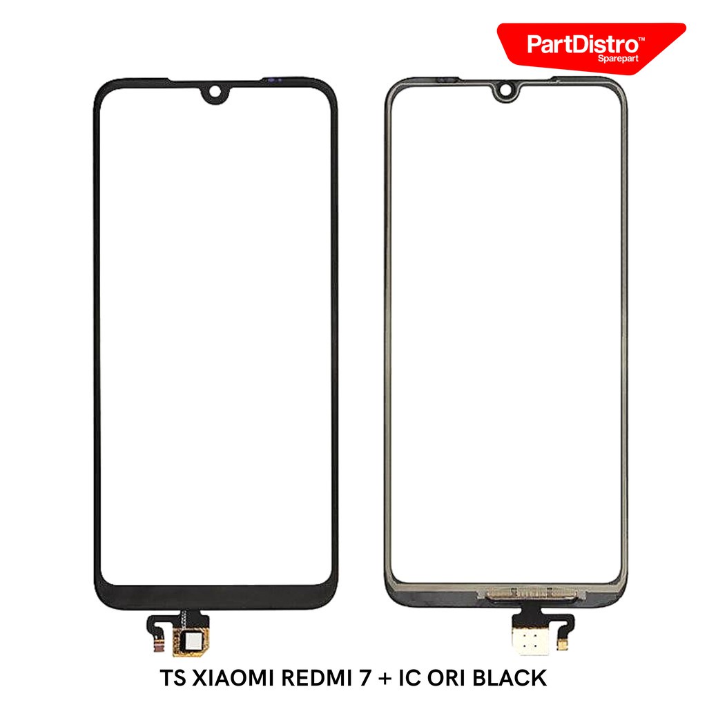 TS XIAOMI REDMI 7 + IC ORI BLACK