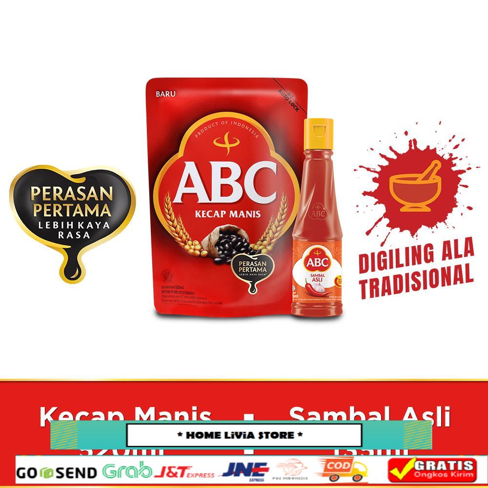 

ABC Kecap Manis 520ml & Sambal Asli 135ml - Bundling