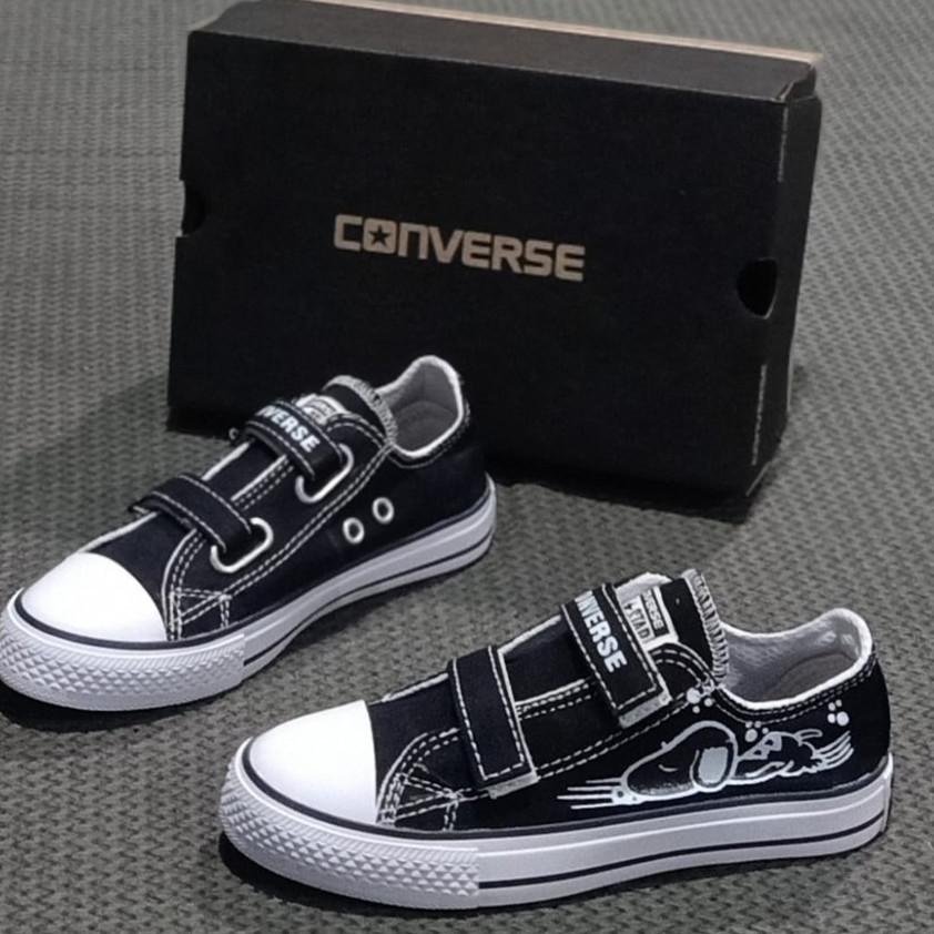 Sepatu karakter snoopy converse_anak sepatu karakter converse_kids "HUN. 734453"