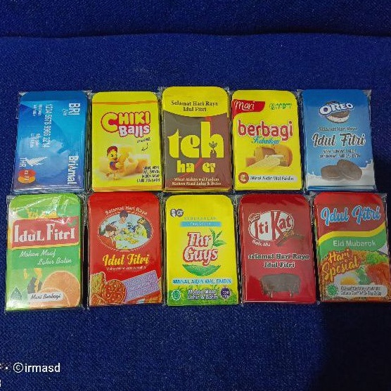 

Amplop THR snack unik