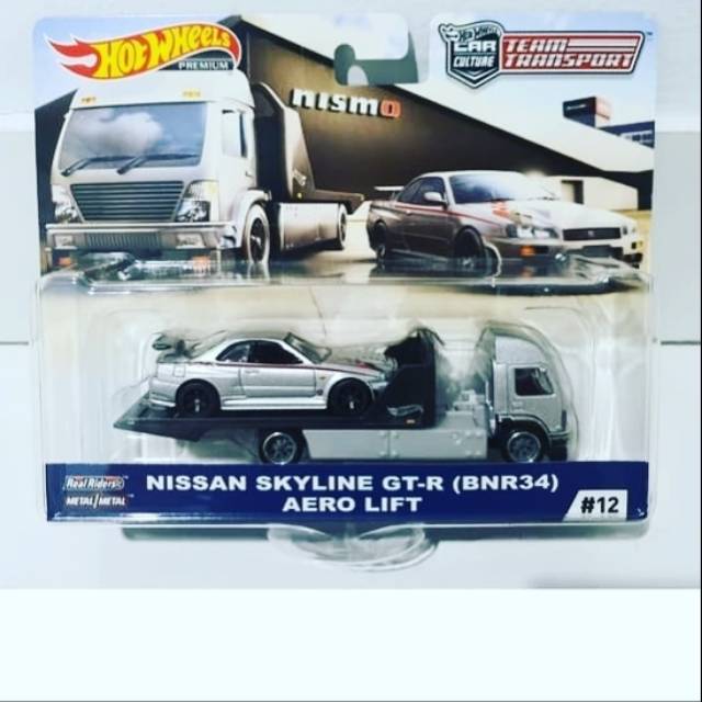 hot wheels team transport skyline r34