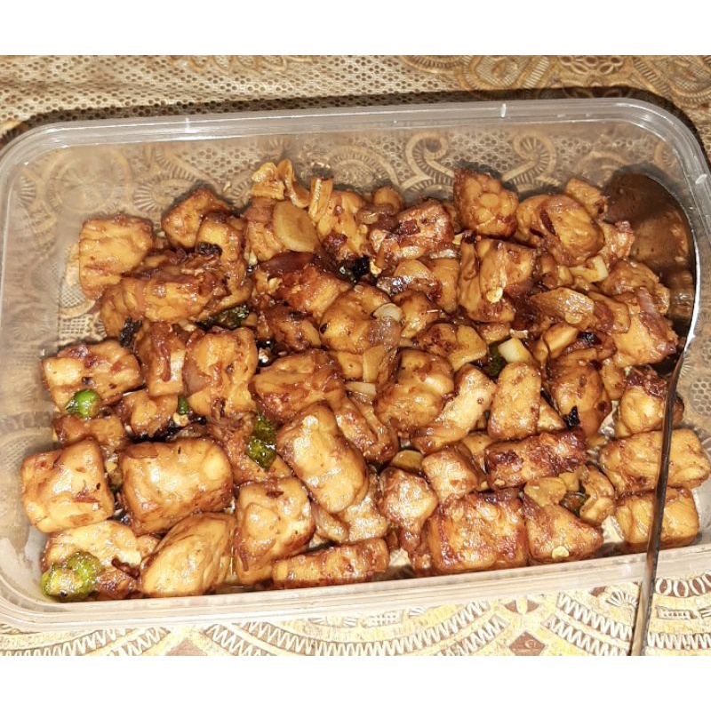 

Tempe goreng asin/manis
