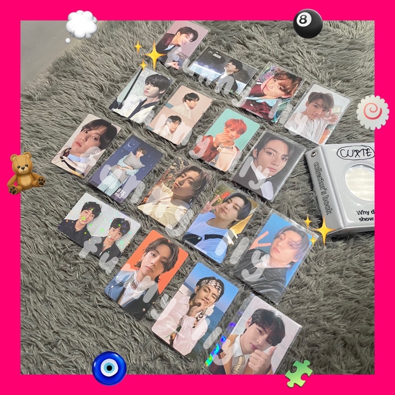PHOTOCARD PC BTS DICON TAEHYUNG JHOPE MOTS ONE SEOKJIN