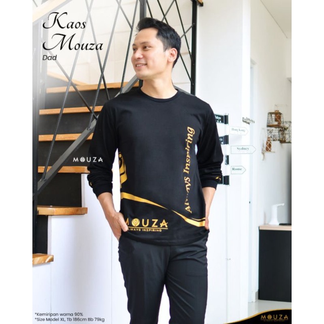 KAOS MOUZA DAD BY MOUZA / SARIMBIT KAOS MOUZA