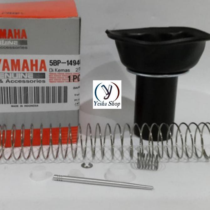 Karet Vacum Vakum Assy Set Jarum Skep Per Karburator Scorpio Original (Kode Zk 009))