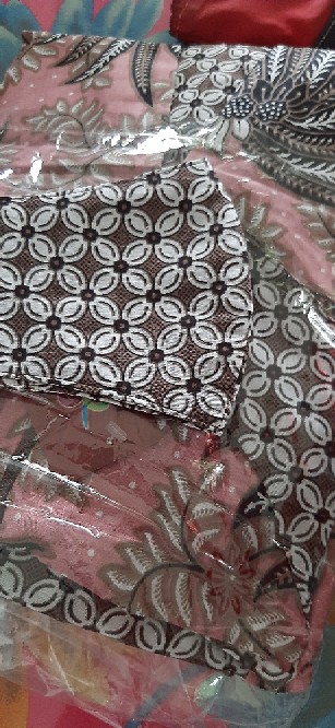 Atasan Batik Wanita Blouse Bolero Pink Terbaru Modern