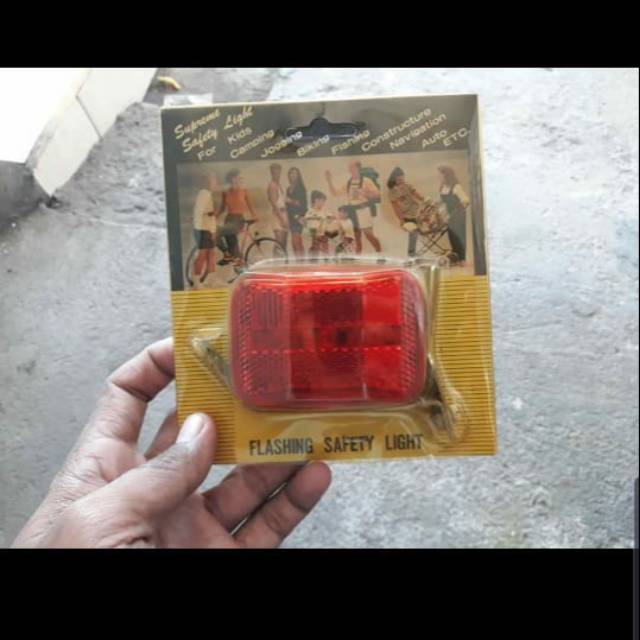 Lampu led belakang sepeda mtb federal bmx minion jadul