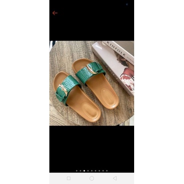 SANDAL SLOP||SANDA  PDRO||SANDAL WANITA||SANDAL SLOP HITAM||SANDAL FLAT-3