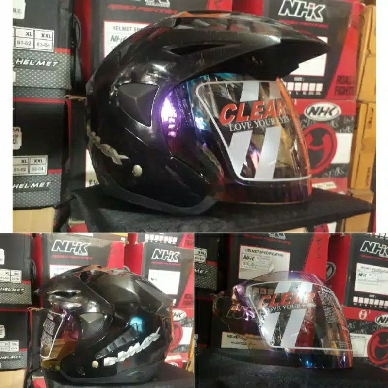 Kaca Helm Yamaha Nmax Aerox visor ori clear clean