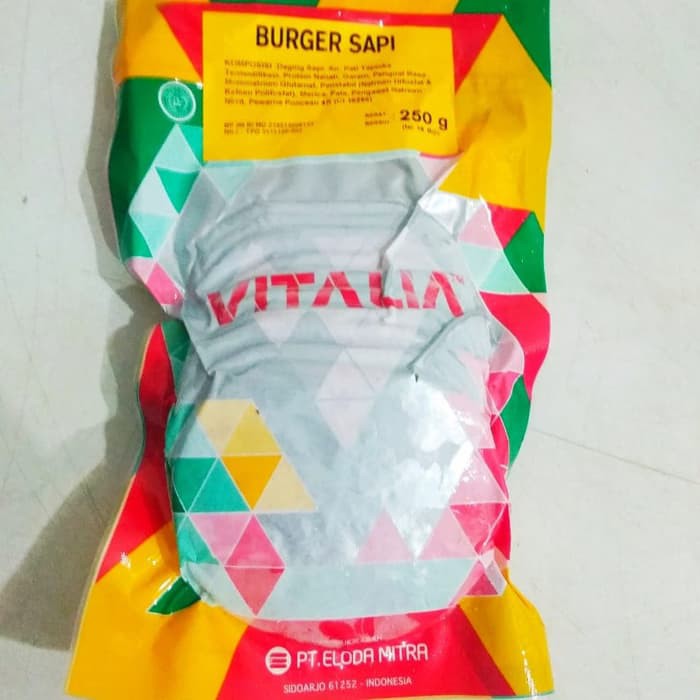 

Vitalia Burger Sapi 250gr