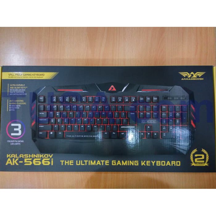 keyboard gaming ak-566i armageddon