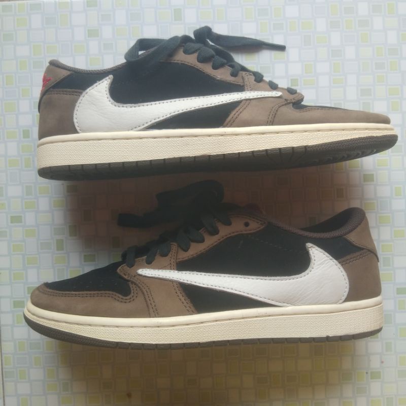Sepatu Second Nike Air Jordan Low X Travis Scott