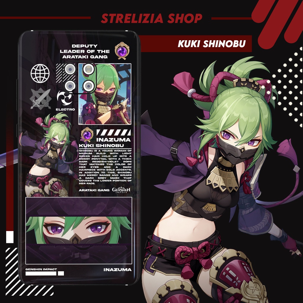 Phone Case Genshin Impact Kuki Shinobu